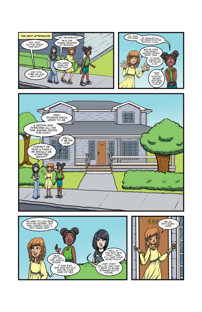 Comic page from Phantom '79.