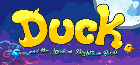 Game promo art for Duck and the Land of Flightless Birds.